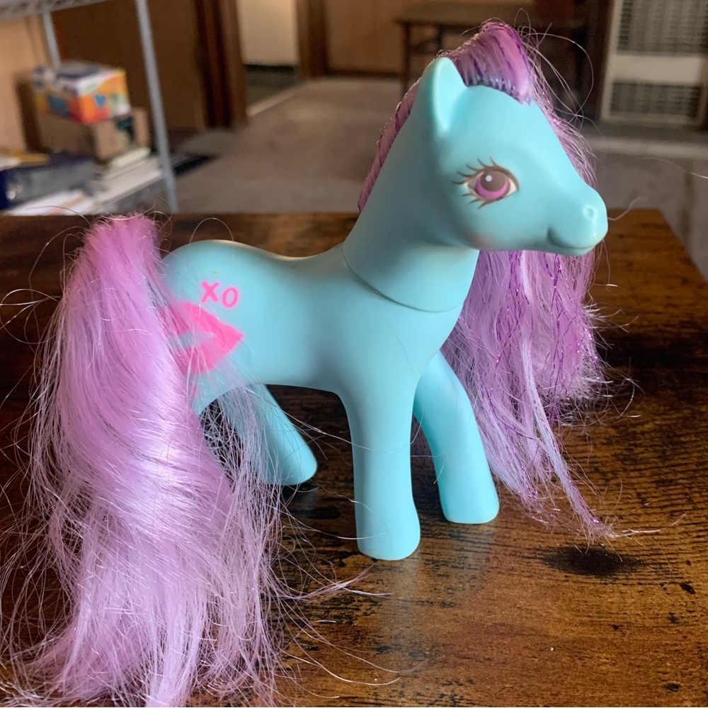 Vintage 1988 Hasbro My Little Pony G1 Ruby Lips